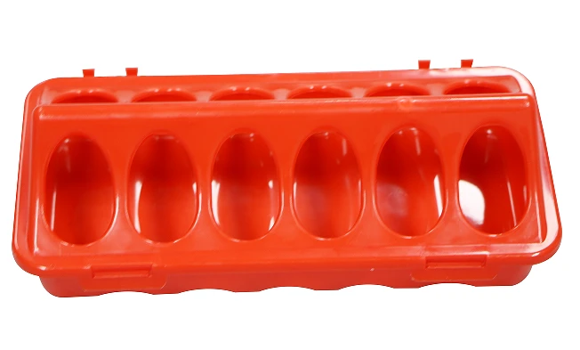 Plastic Flip Top Poultry Feeder